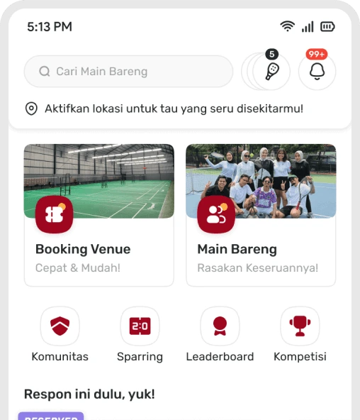 Ayo Medan Tennis